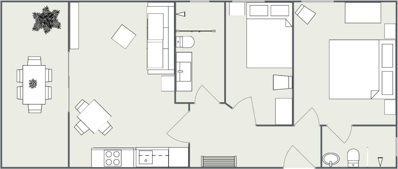 Apartmani Ksenija Тучепи Экстерьер фото